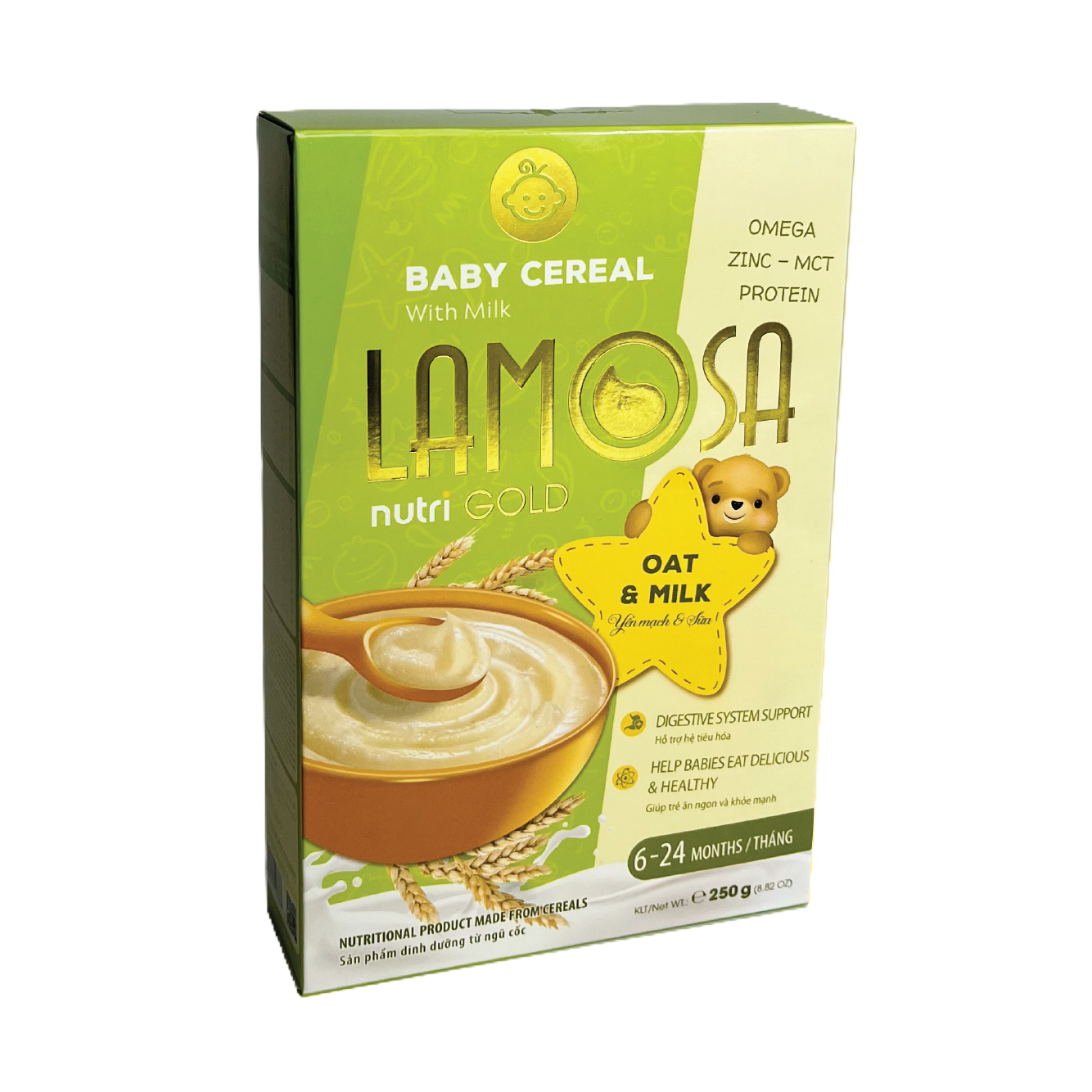 LAMOSA Baby Cereal Oat & Milk - Image 2
