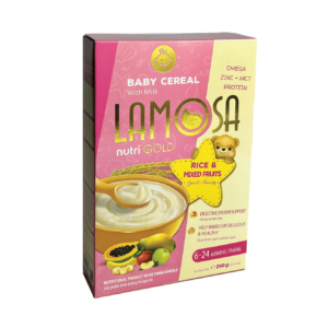 LAMOSA Baby Cereal Rice & Mixed Fruits