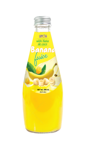 LAMOSA BANANA JUICE WITH NATA DE COCO