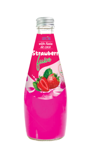 LAMOSA STRAWBERRY JUICE WITH NATA DE COCO
