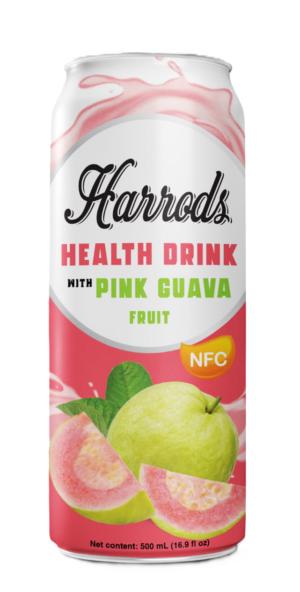 Health Drink With Pink Guava Fruit - 500ml
