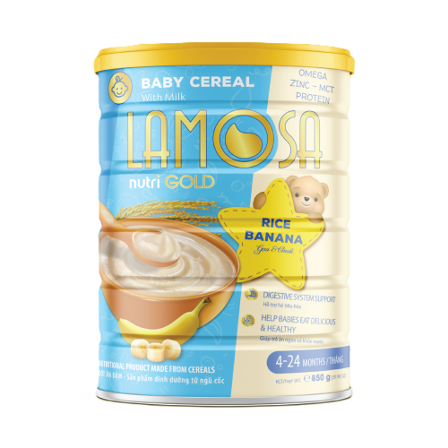 Lamosa Baby Cereal Rice Banana 850g-01